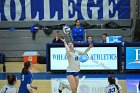 VB vs MHC  Wheaton Women's Volleyball vs Mount Holyoke College. - Photo by Keith Nordstrom : Wheaton, Volleyball, VB